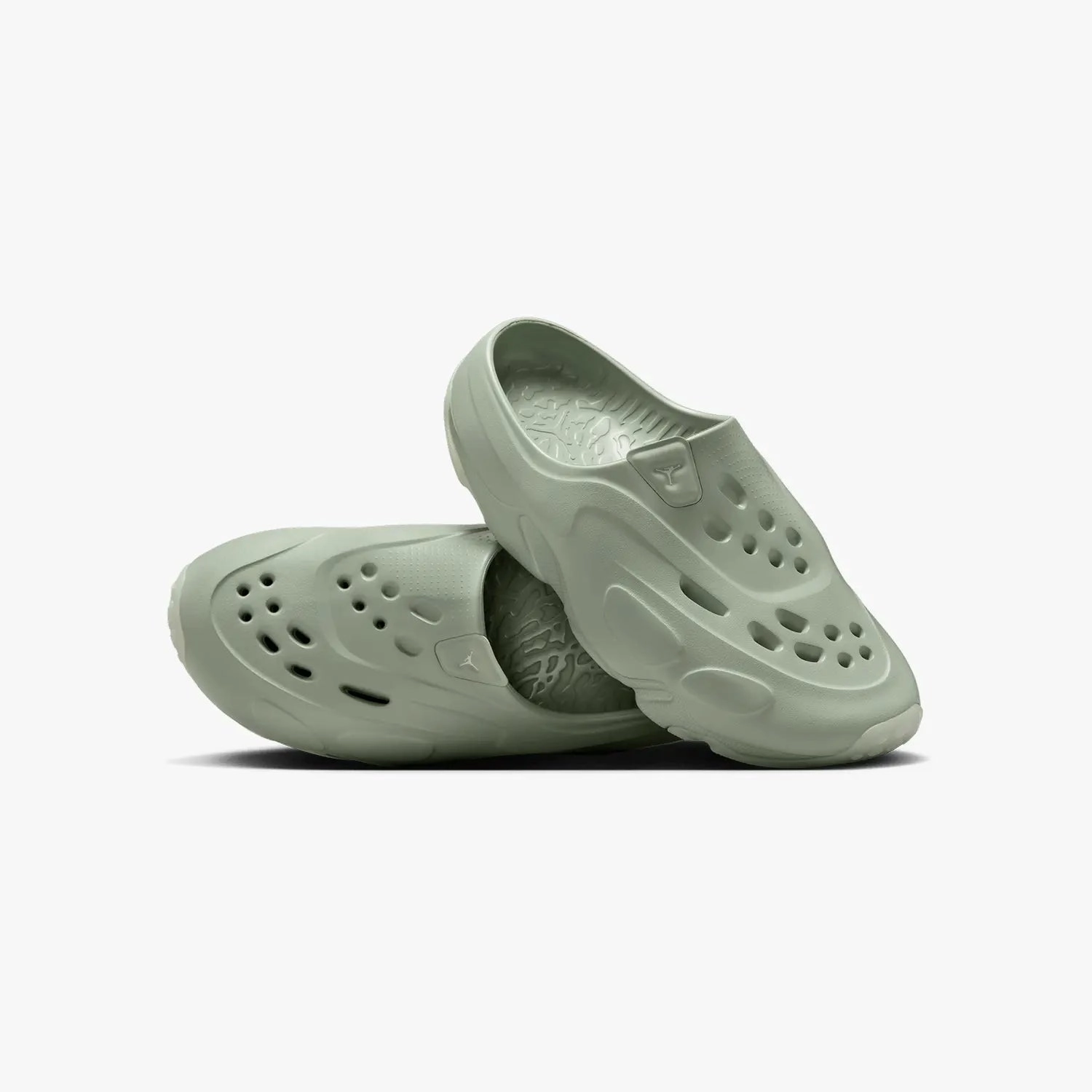 Slippers For Edema And Swollen Feet Nike Men's Jordan Roam Slipper Slides - Spruce Fog / Light Bone