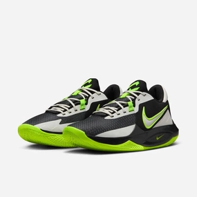 Nike Precision 6 DD9535-009 Sneaker Mens Black Volt Herringbone Basketball Shoes Nike Paul George Shoes