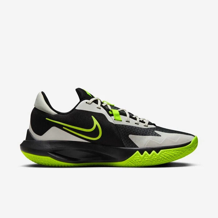 Nike Precision 6 DD9535-009 Sneaker Mens Black Volt Herringbone Basketball Shoes Long Distance Nike Running Shoes
