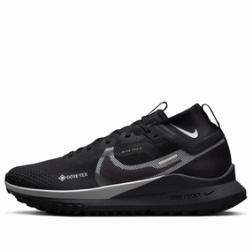 New Nike Running Shoe Nike React Pegasus Trail 4 DJ7926-001 Sneaker Men's Black Gore-Tex Running Shoes