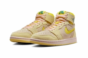 Nike Air Jordan 1 High Zoom CMFT 2 DV1305-800 Women 9.5 Citron Tint Shoes TF2195 Paul Rodriguez Nike Sb Shoes