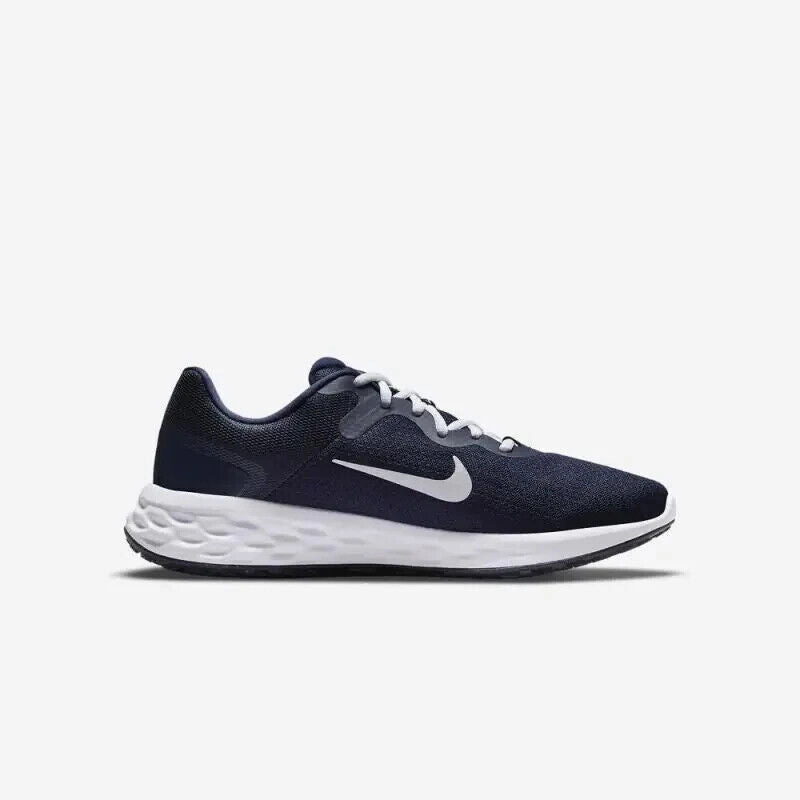 Nike Shoes Air Force Ones Nike Revolution 6 DC3728-401 Sneaker Men's  Navy White Running Shoes HAM110