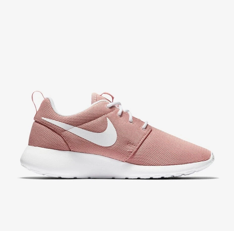 Nike Shoes Logo Nike Roshe One 844994-603 Sneakers Women's  Light Pink Running Shoes HAM484