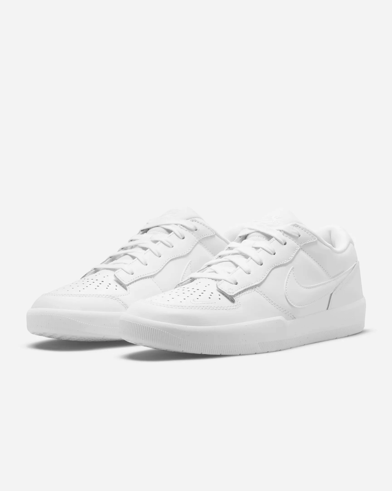 Nike SB Force 58 Premium DH7505-100 Sneaker Men's White Leather Skateboard Shoes Basketball Shoes Nike