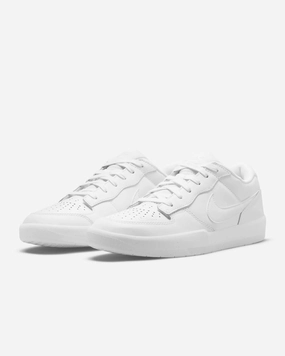Nike SB Force 58 Premium DH7505-100 Sneaker Men's White Leather Skateboard Shoes Nike Com Shoes