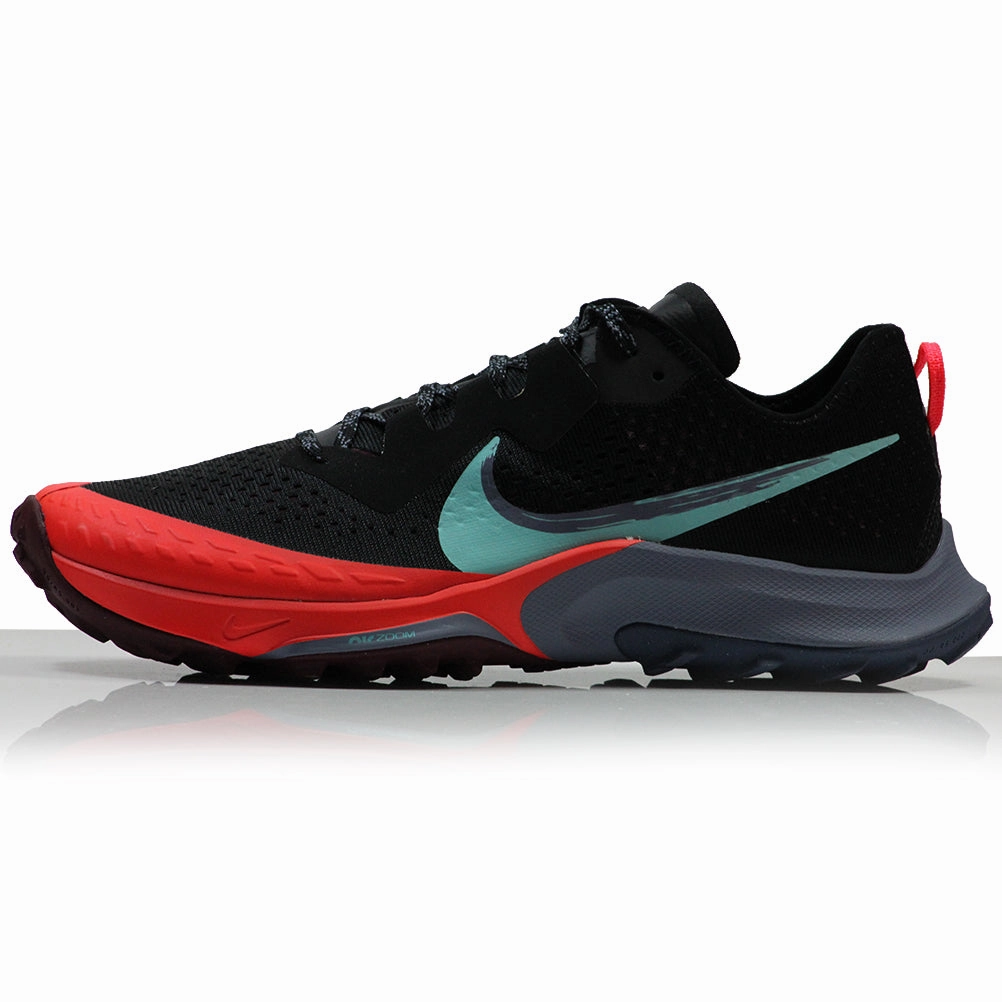 Nike Terra Kiger 7 Men's Trail Shoe - Black/Dark Beetroot/Dynamic Turq Running Shoes For High Arch Feet