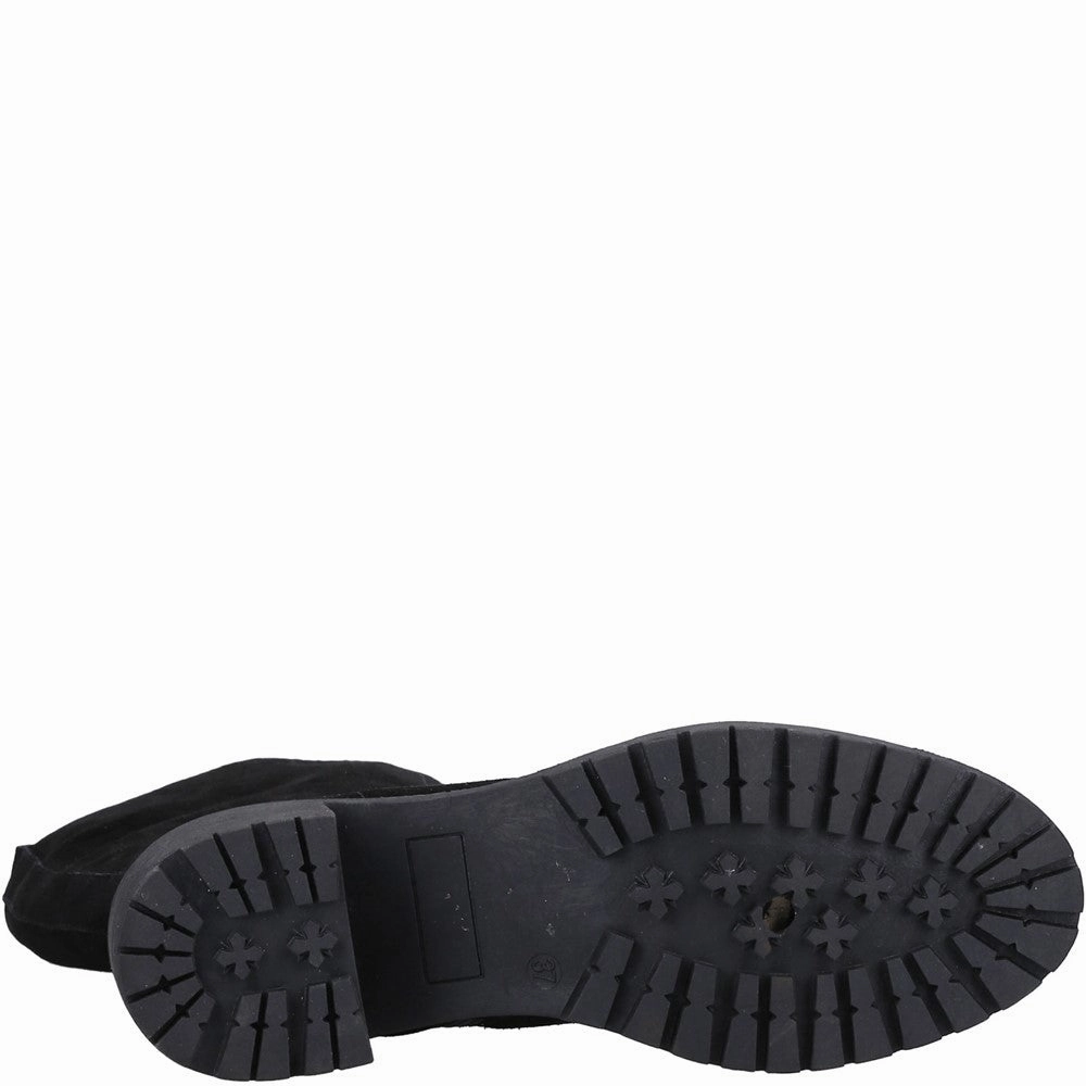 Knee High Riding Boot Hush Puppies Frankie Lace Boot