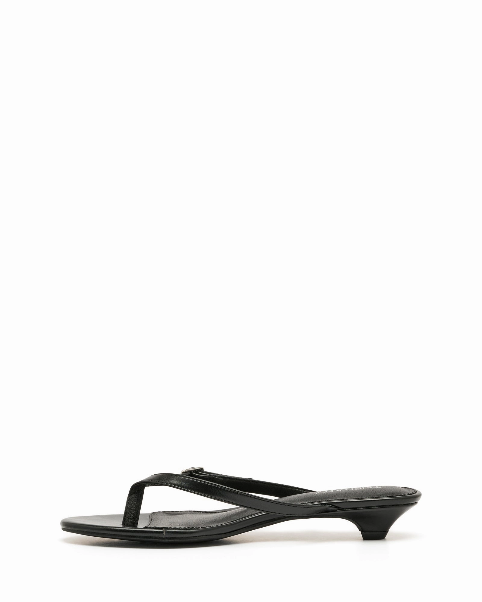 Noir Thong Heel Black High Heels Short Shorts