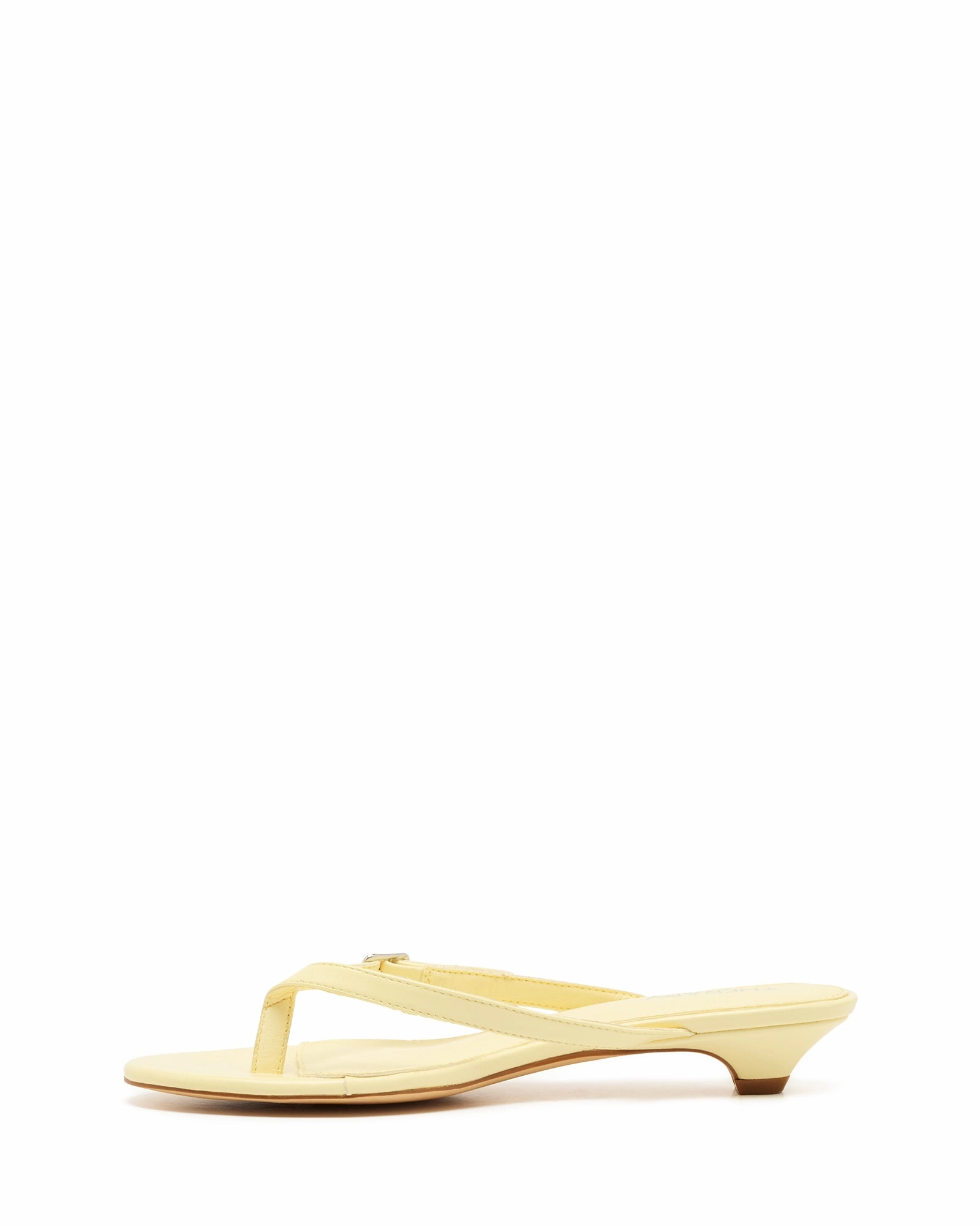 Noir Thong Heel Butter Ankle Wrap High Heel Sandals