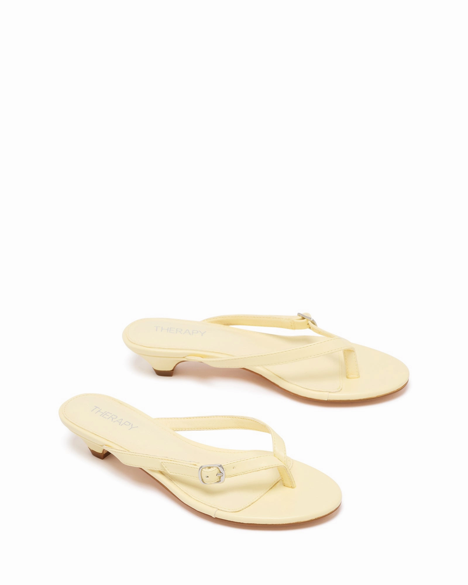 High Heel Cookies Noir Thong Heel Butter