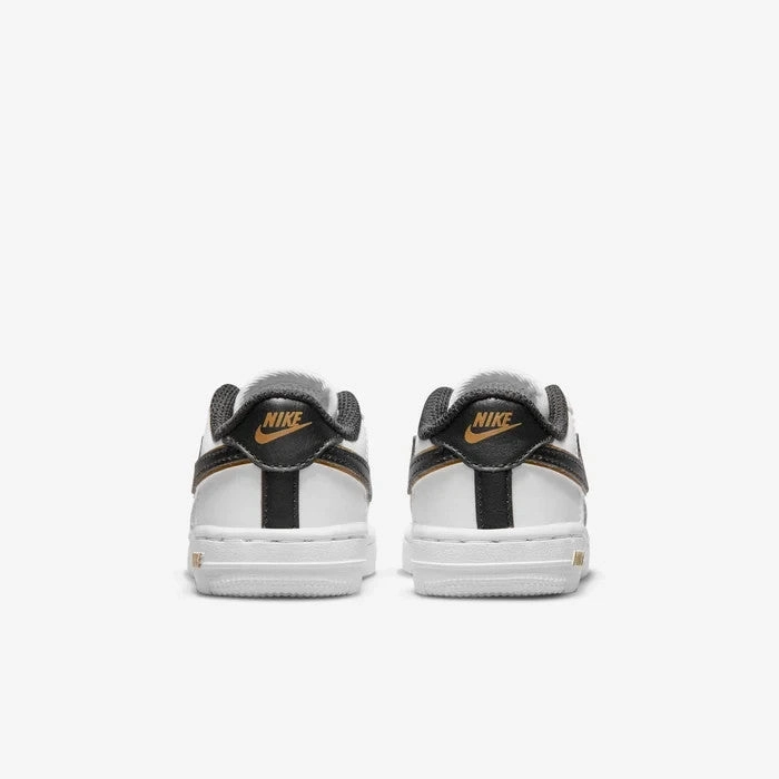 Nike Force 1 LV8 DM3387-100 Sneakers Toddler White Black Leather Lifestyle Shoes Shox Shoes Nike