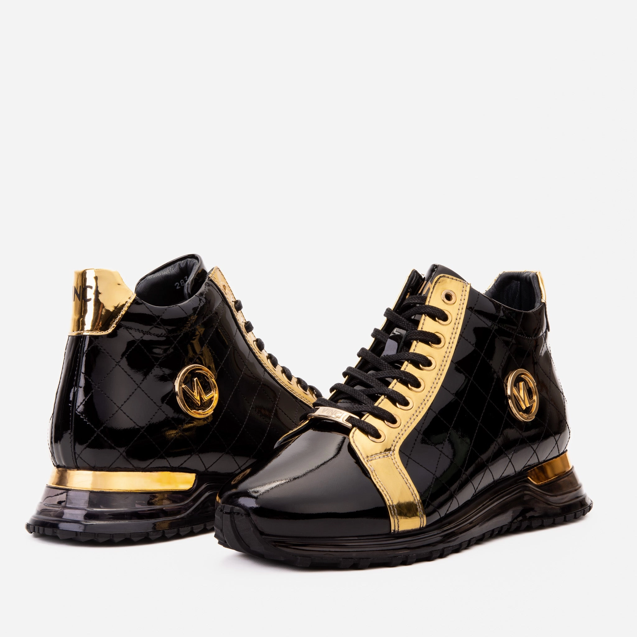 Rat Boots The Prestige Black & Gold  Limited Edition  High-Top Men Sneaker