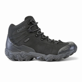 Keen Zionic Mid Waterproof Hiking Boots Oboz Men's Bridger Mid Waterproof - Black Sea