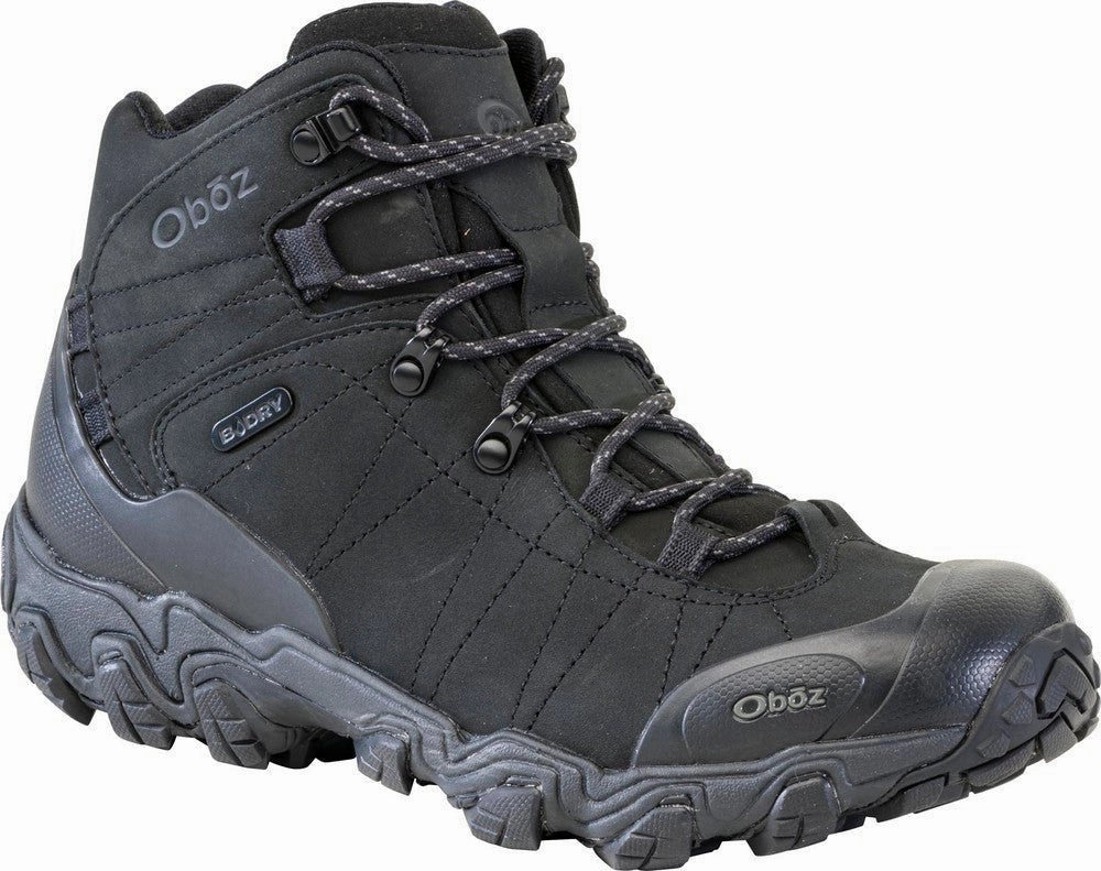 Mt Maddsen Waterproof Mid Hiking Boot Oboz Men's Bridger Mid Waterproof - Black Sea