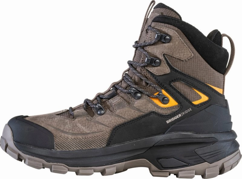 Asolo Landscape Gv Lth Hiking Boots Oboz Men's Bridger Ridge Mid GTX Waterproof - Classic Brown