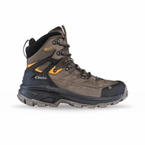 Oboz Men's Bridger Ridge Mid GTX Waterproof - Classic Brown Best Hiking Boots Gear Lab