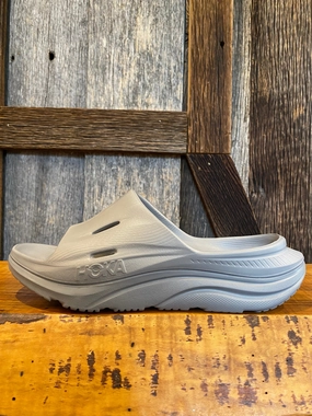 Unisex Hoka Ora Recovery Slide 3 Pearl Slippers