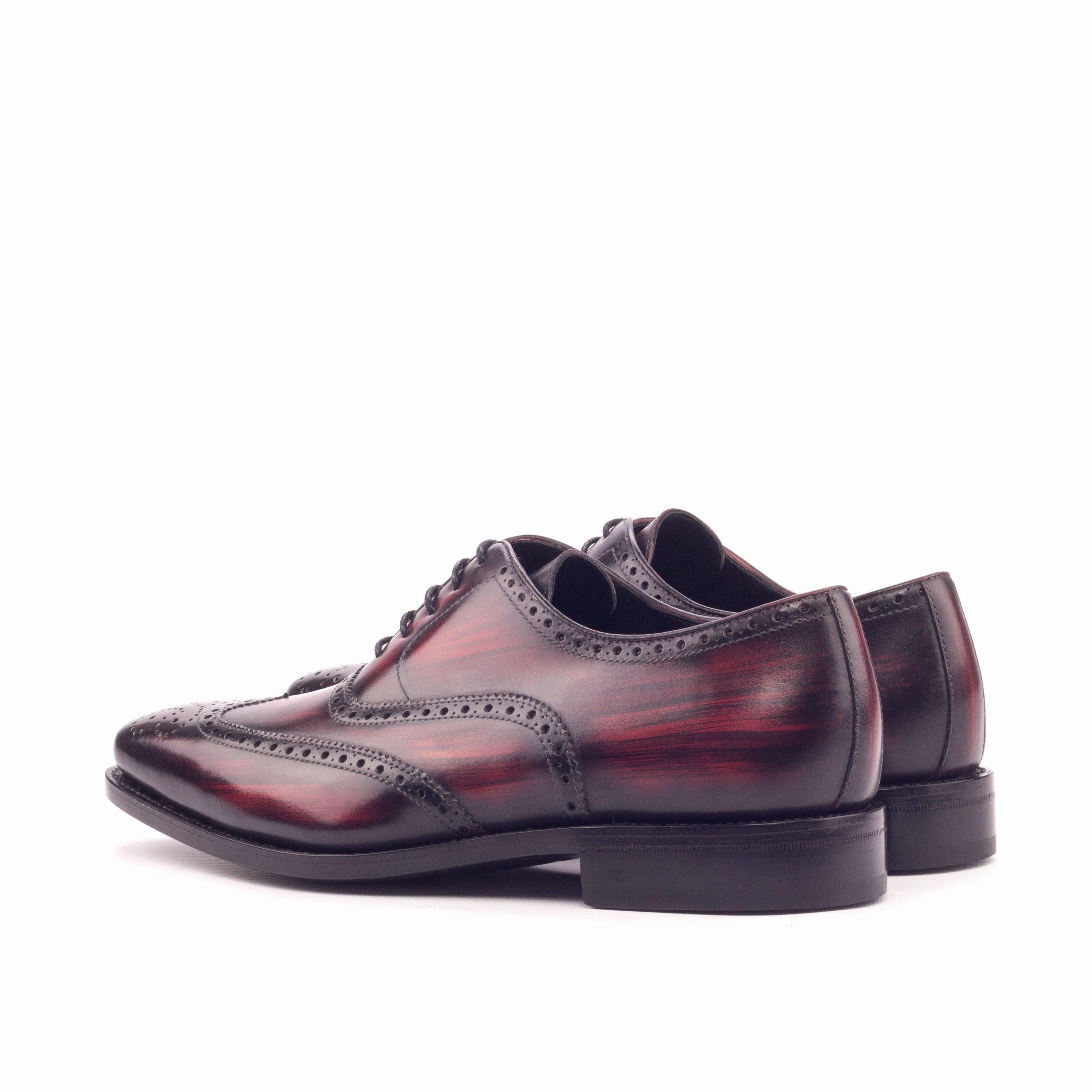 Mojito Leather Brogues Burgundy Patina Leather Brogues