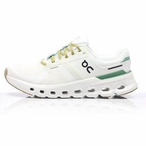 On Cloudrunner 2 Men's Running Shoe - Undyed/Green Running Shoes Photos