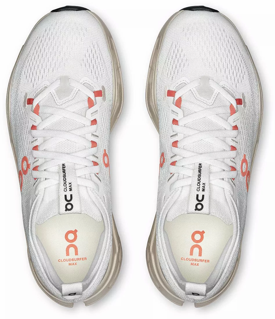 Nike Weight Training Shoes ON Cloudsurfer Max (Ivory/Salmon) - Women's