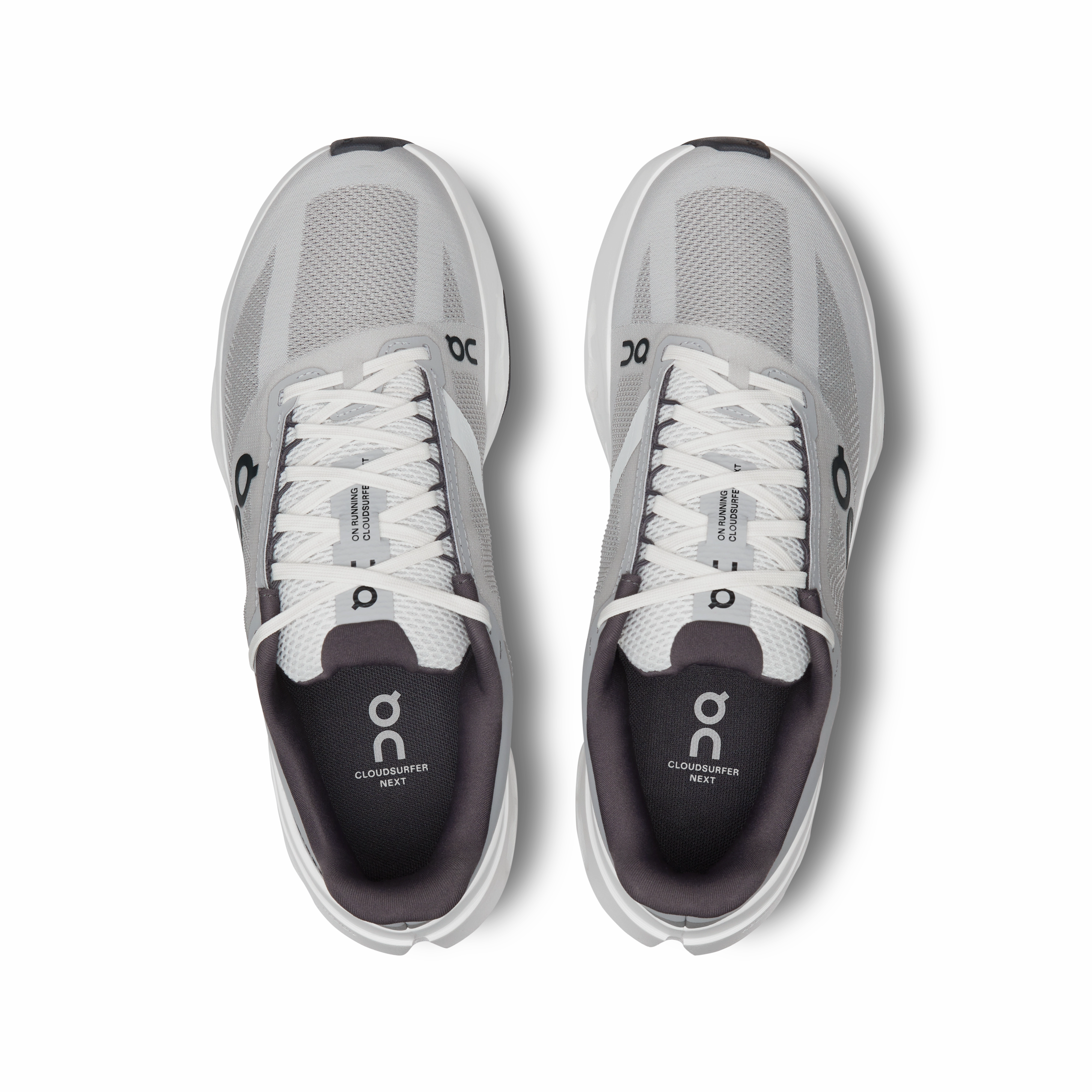 Unc Training Shoes ON Cloudsurfer Next (Glacier/White) - Women's