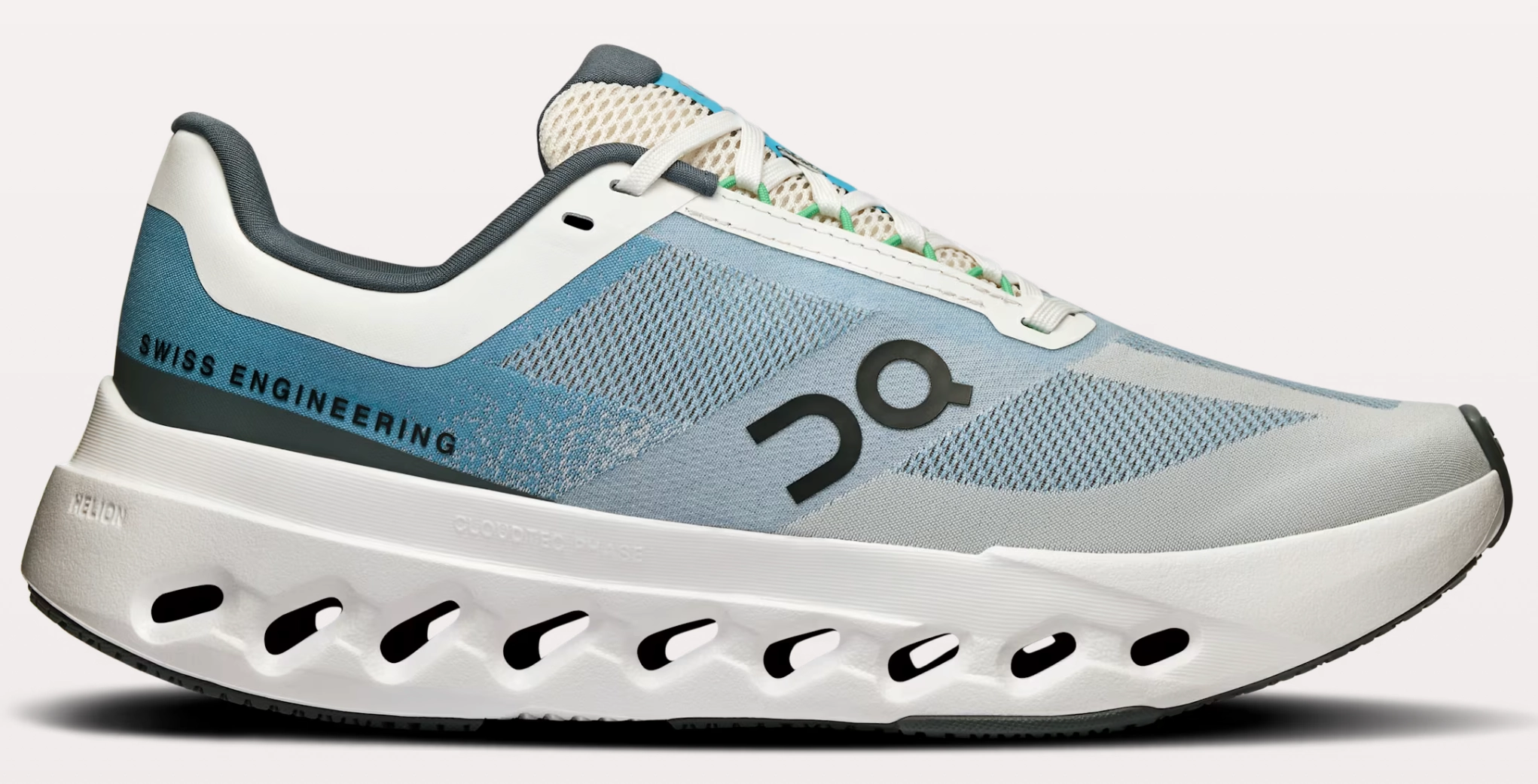 ON Cloudsurfer Next (Niagara/White) - Women's Lqdcell Omega Density Training Shoes