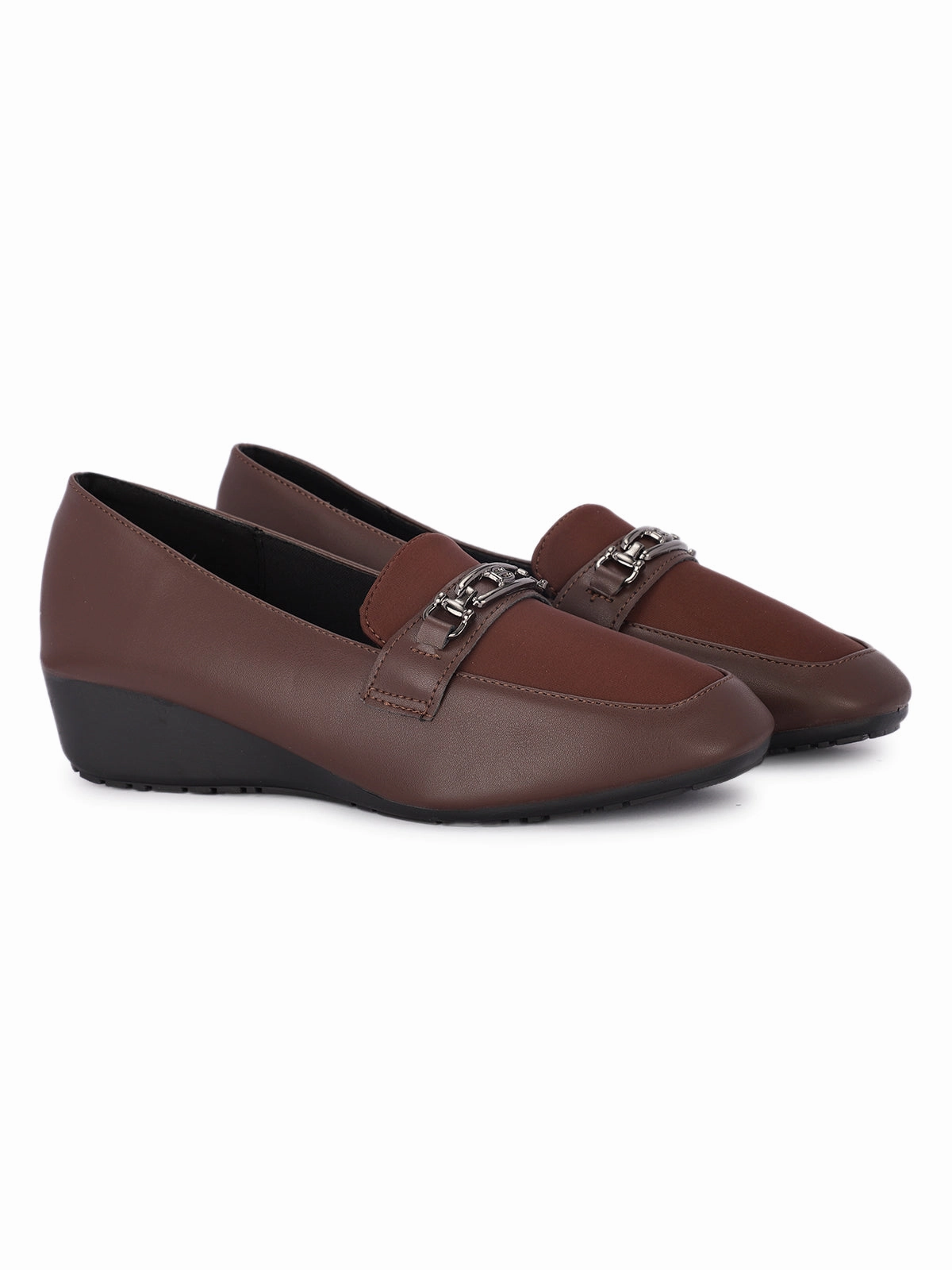 Oria Wedge Cushioned Ballerinas Prada Loafers