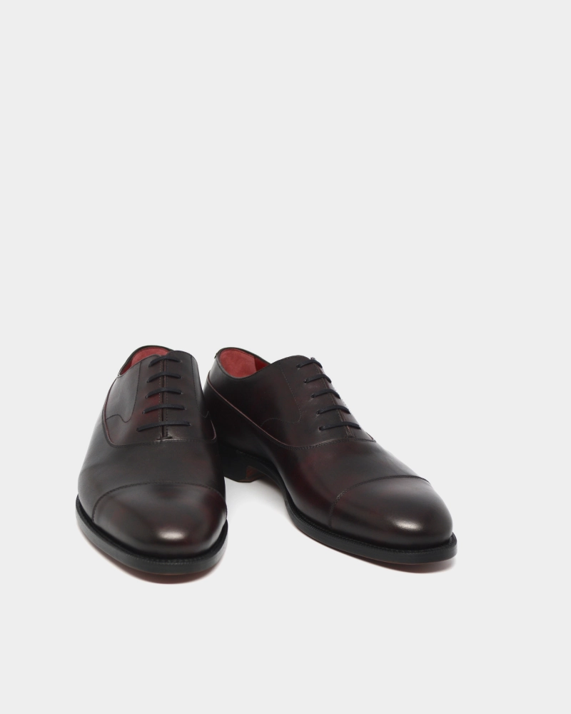 Rockport Shoes Ellingwood Oxfords Outlet - Robert - Museum Oxblood - 371