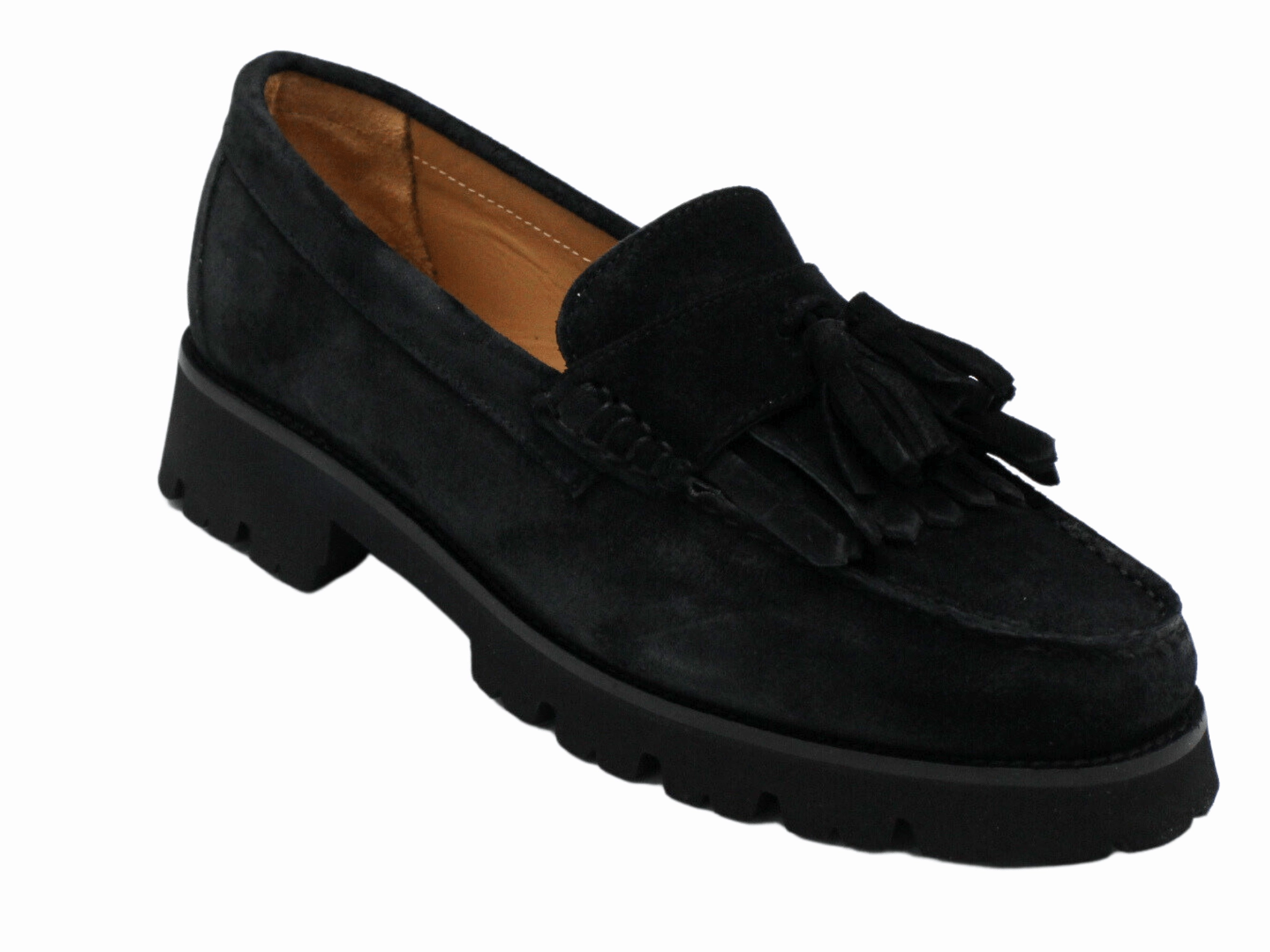 Oxford Stud 7975 Suede Loafer