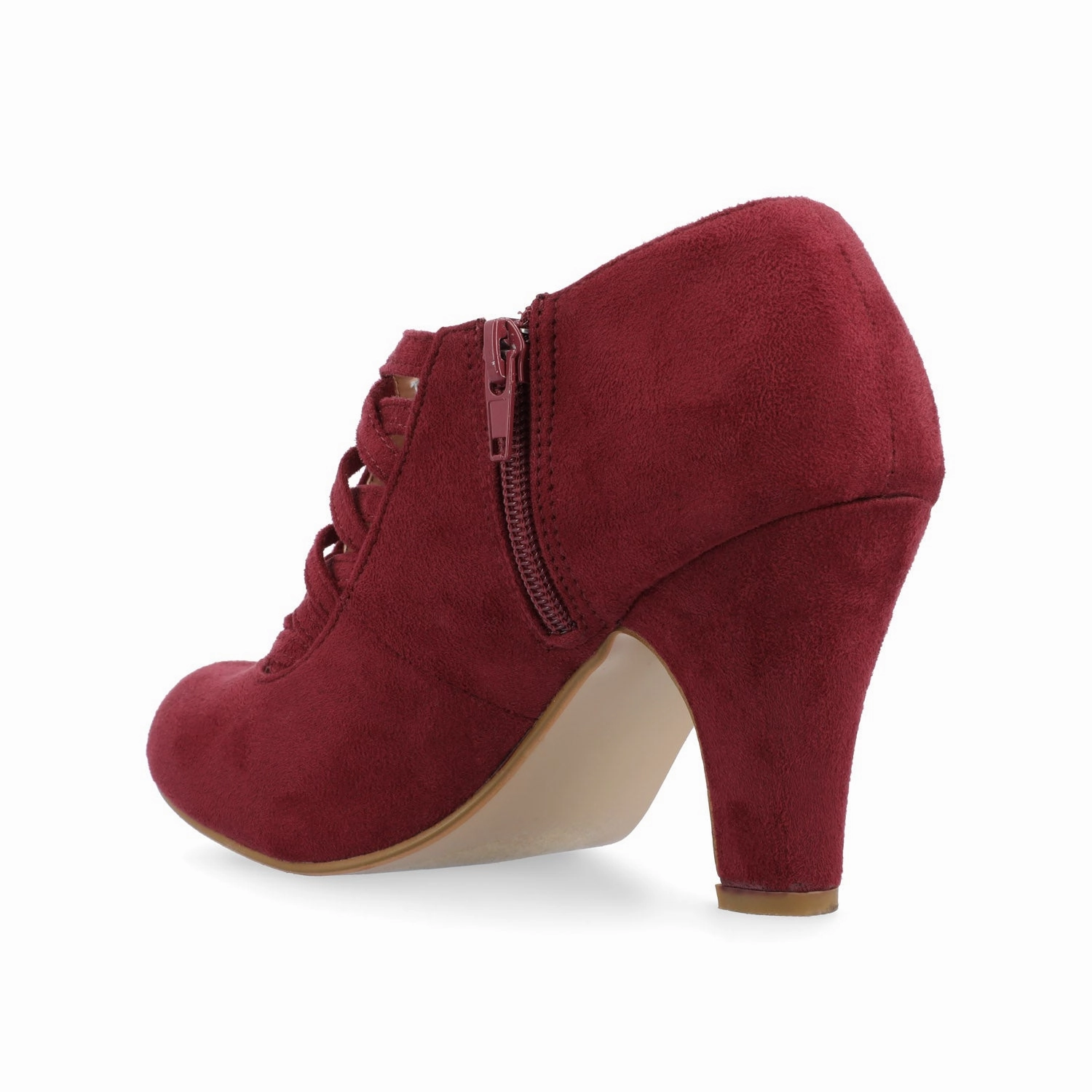 Oxfords With Tuxedo PIPER CONE HEELED BOOTIES IN WIDE