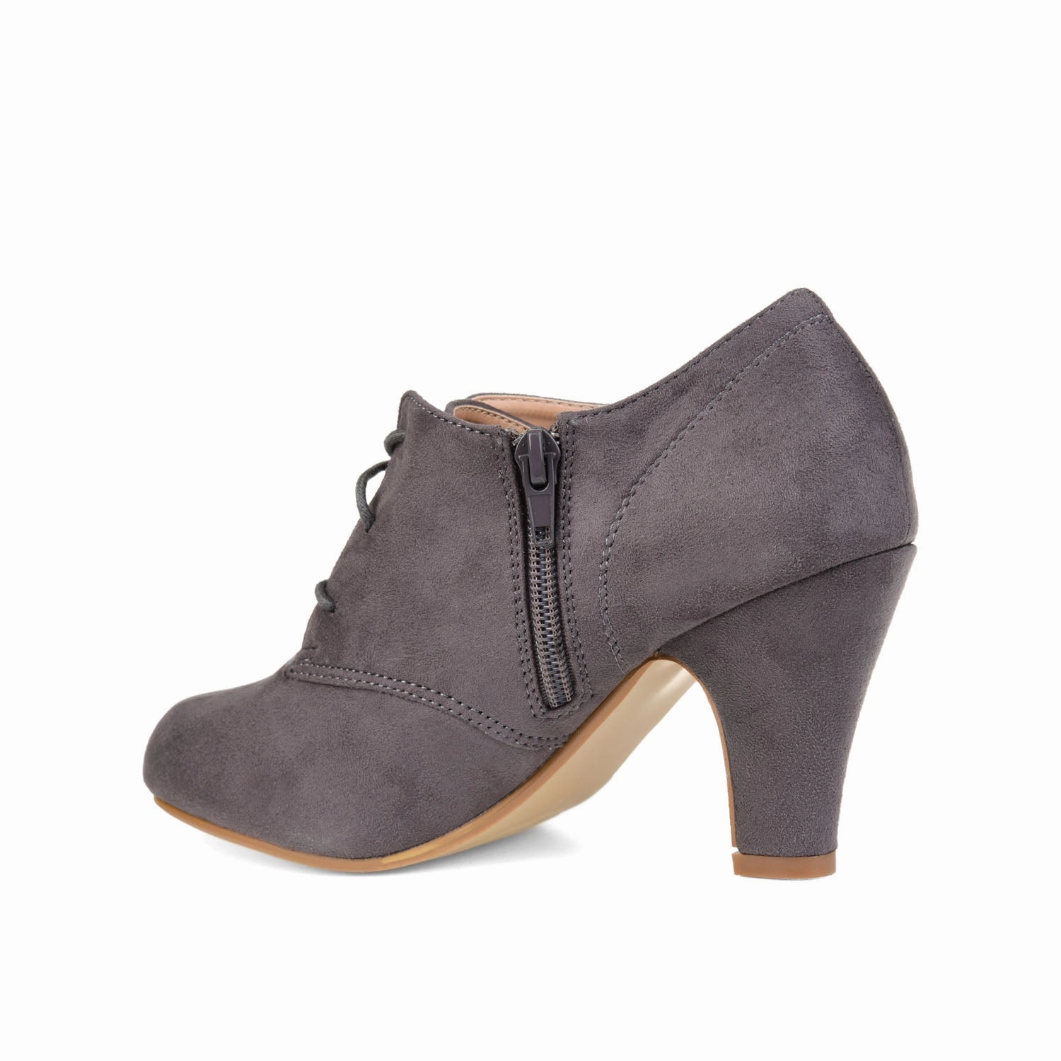 LEONA LACE-UP BOOTIES IN WIDE Oxford Wingtip Dress Shoes