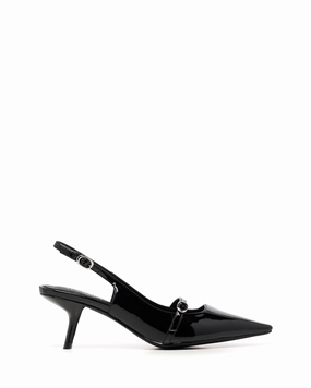 Parlour Pump Black Patent High Heels And Skirts