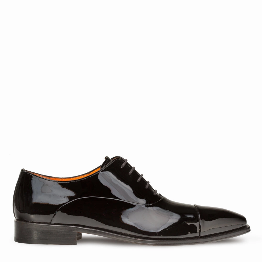 Lace Up Leather Oxfords Patent Leather Formal Oxford