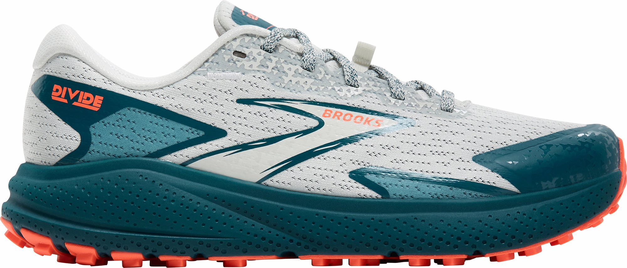 Brooks Divide 5 Womens Trail Running Shoes - Blue Trail Running Shoes On Clearance