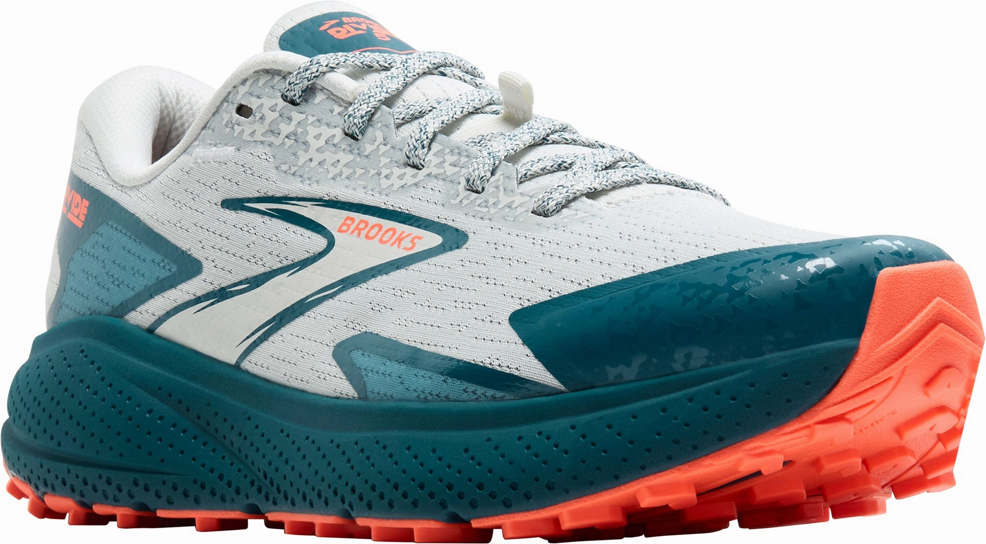 Brooks Divide 5 Womens Trail Running Shoes - Blue Trail Running Vs Trekking Shoes