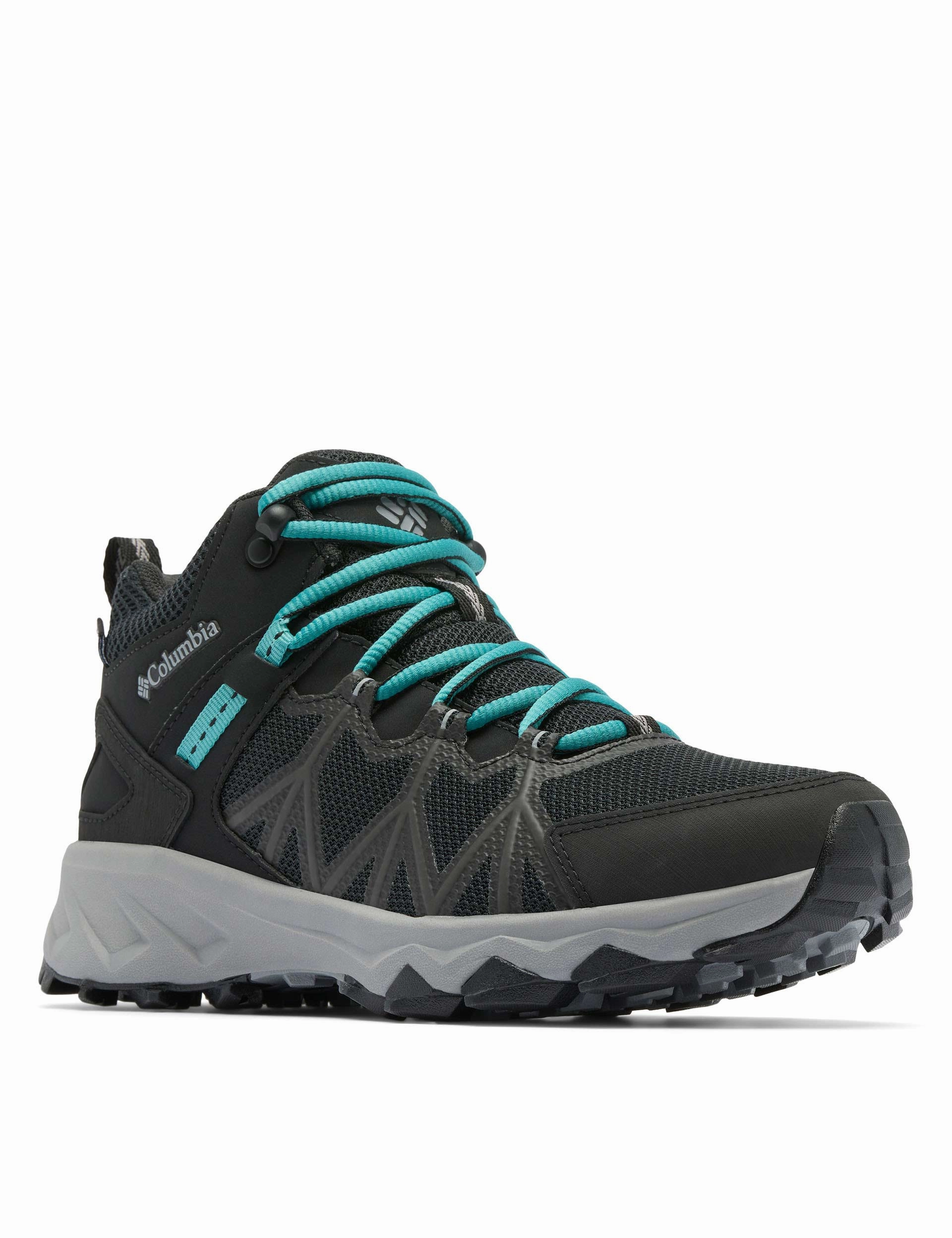 Holo Hiking Boots Peakfreak II Mid Outdry Hiking Shoe - Black/Teal