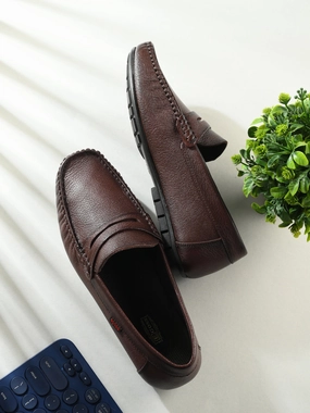 Astaire Loafers Penny Leather Loafers