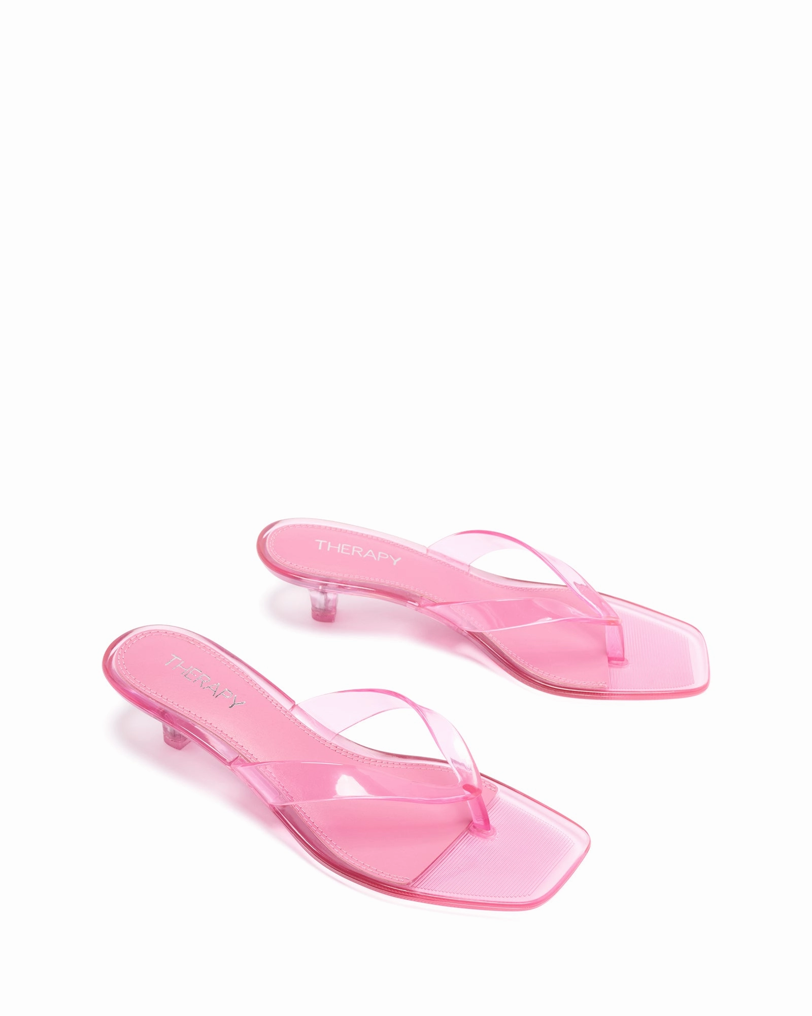 Jellyz Thong Heel Pink Elle High Heels