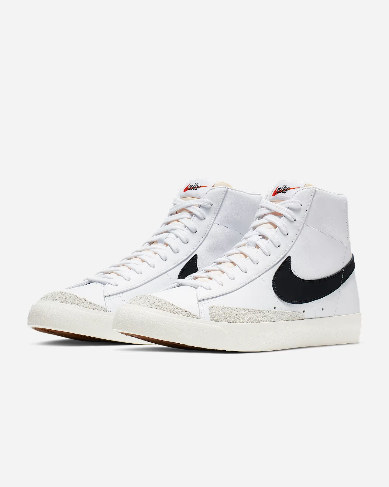 Paul George Nike Basketball Shoes Nike Blazer Mid 77 Vintage BQ6806-100 Men's  White Lifestyle Shoes HAM442