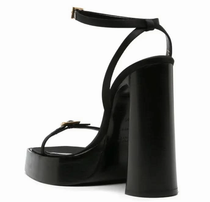 Saint Laurent Platz 105mm platform sandals Frye High Heel Shoes