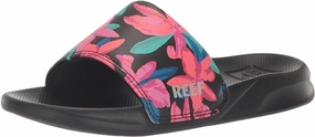 Slippers Cork Sole REEF Kids One Slide Sandal-Tropicana