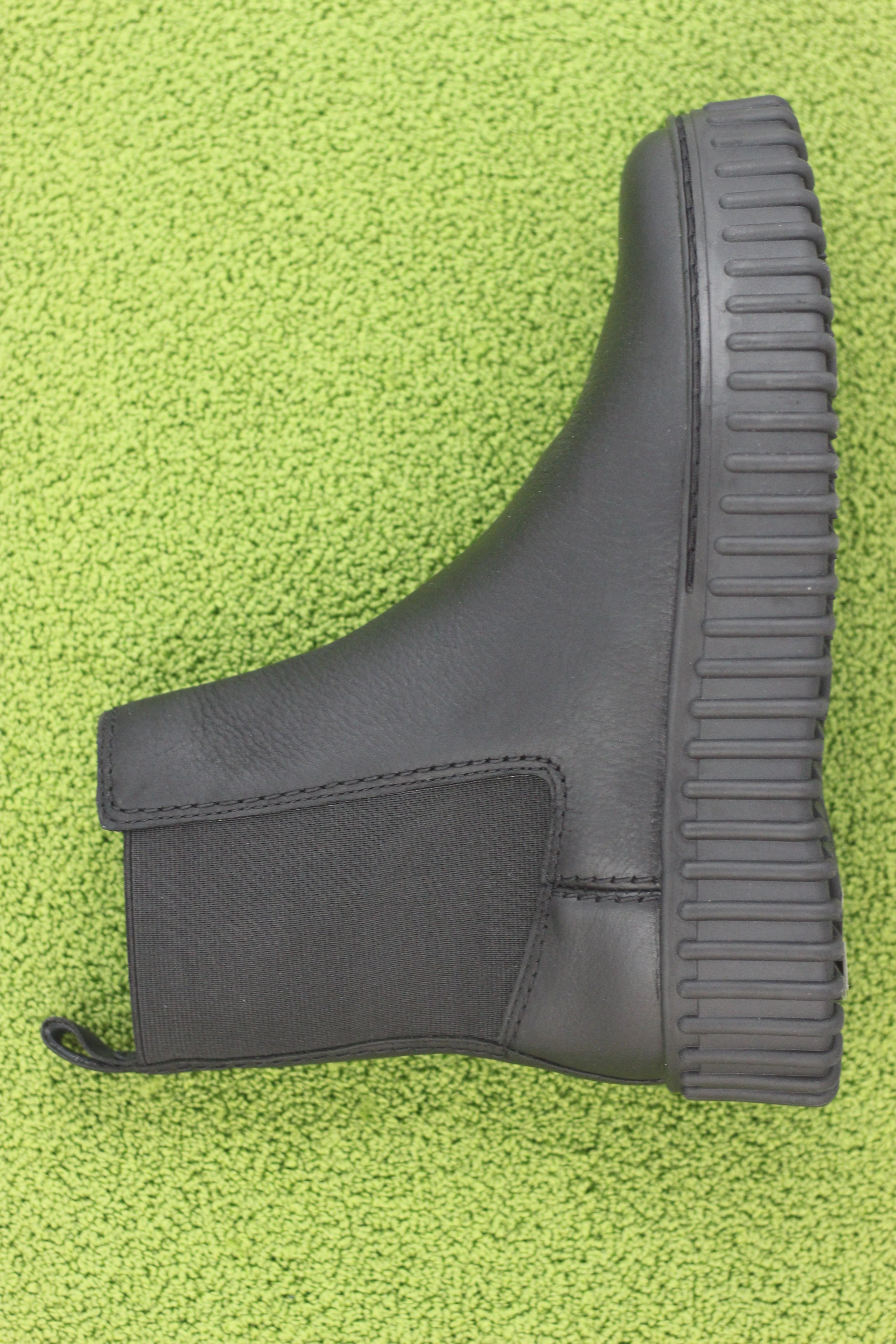 Women's Torhill Maple Boot - Black Leather Belted Chelsea Boots