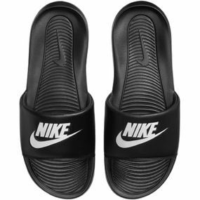 Slide Flip Flop Nike Men's Victori One Slides - Black / White