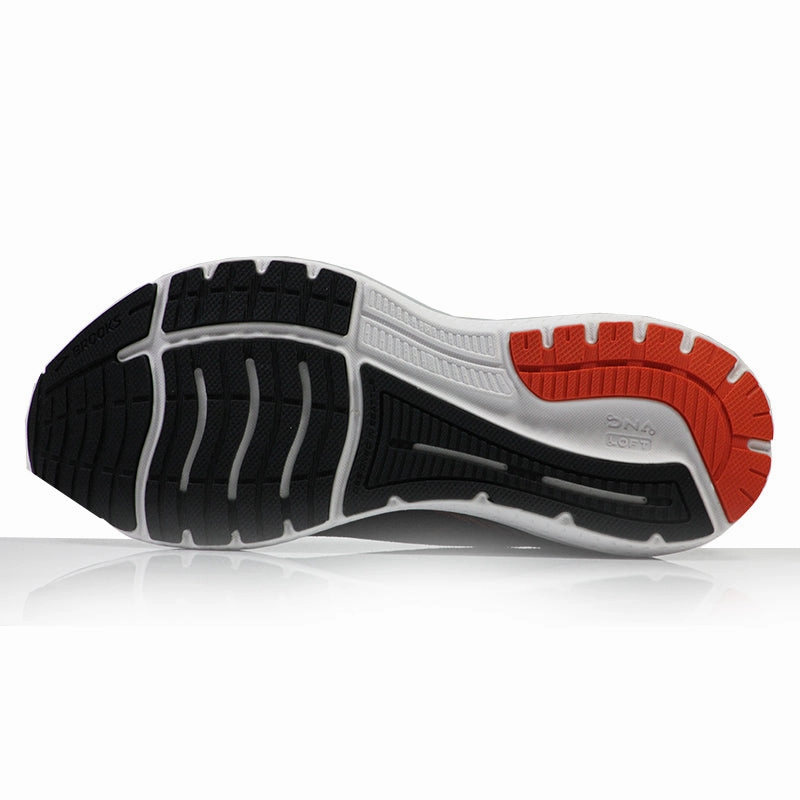 Brooks Glycerin GTS 19 Men's Running Shoe - Black/Grey/Red Clay Running Shoes Topo