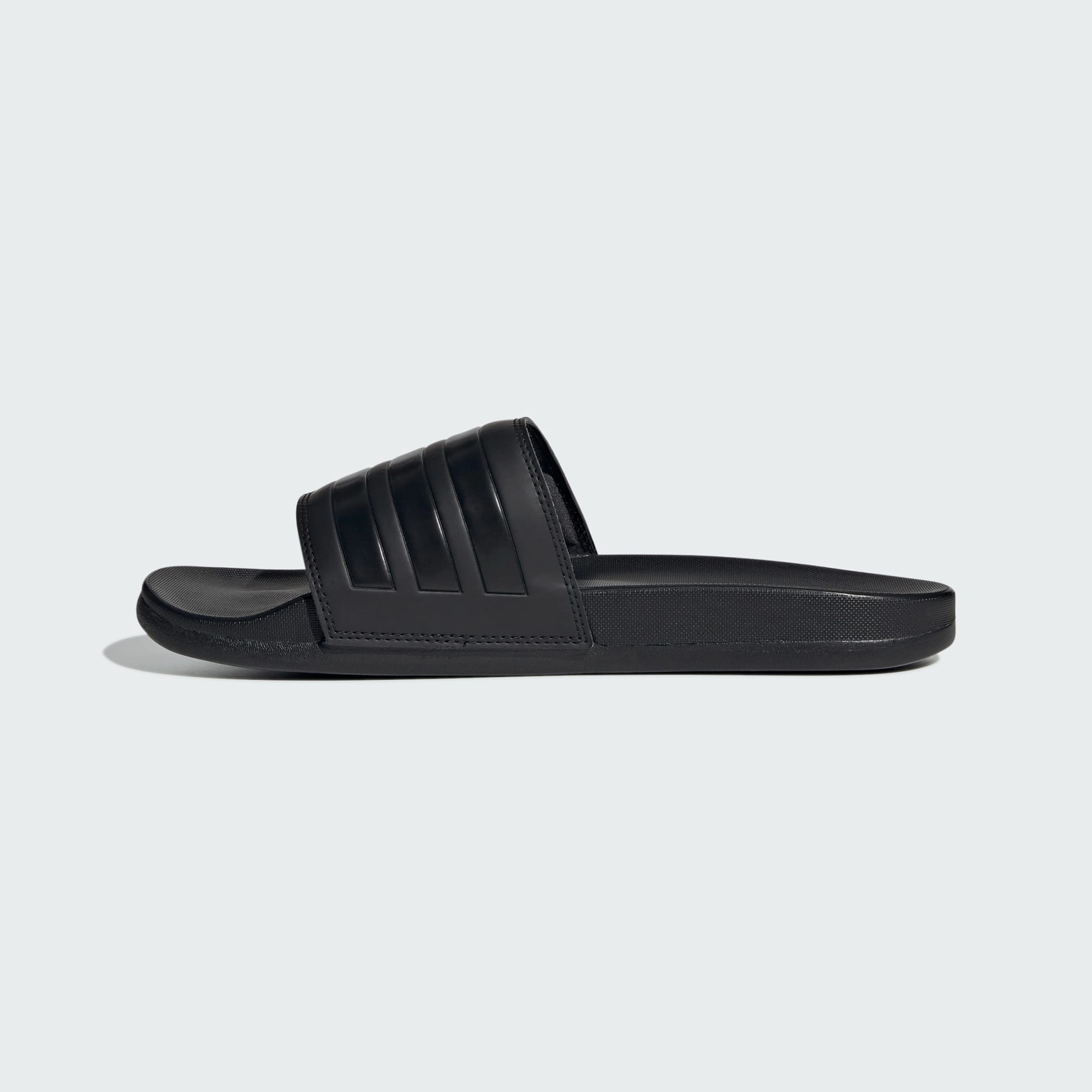 Adidas Unisex Adilette Comfort Triple Black Slides Softball Slippers