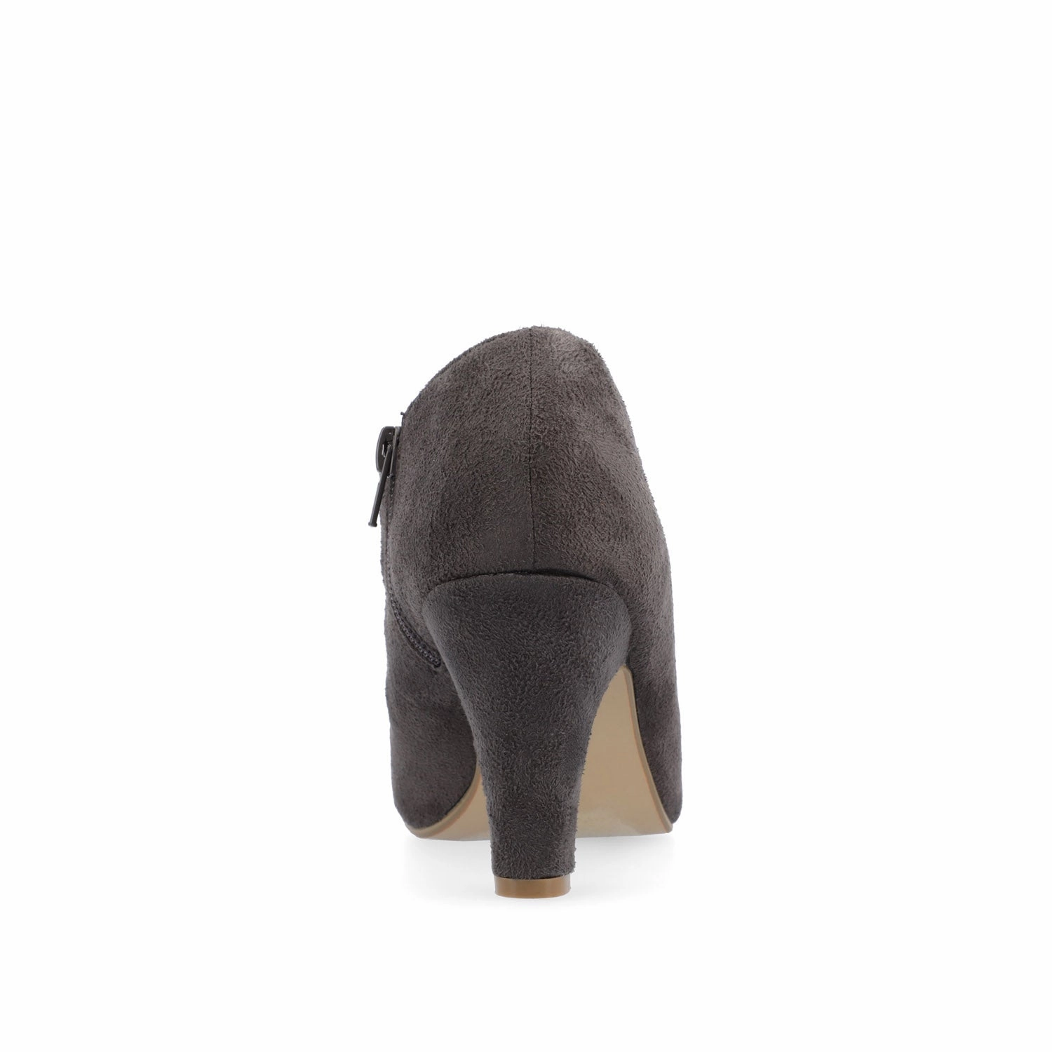 PIPER CONE HEELED BOOTIES IN FAUX SUEDE Everlane Boxy Oxford