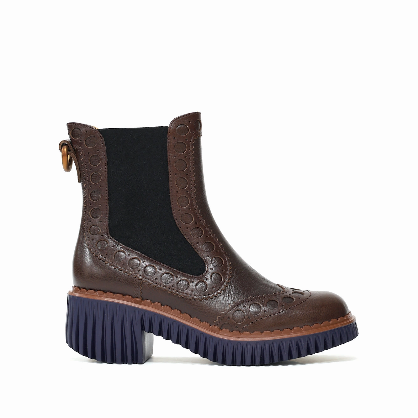 PLITA CILLO COFFEE Grey Brogues