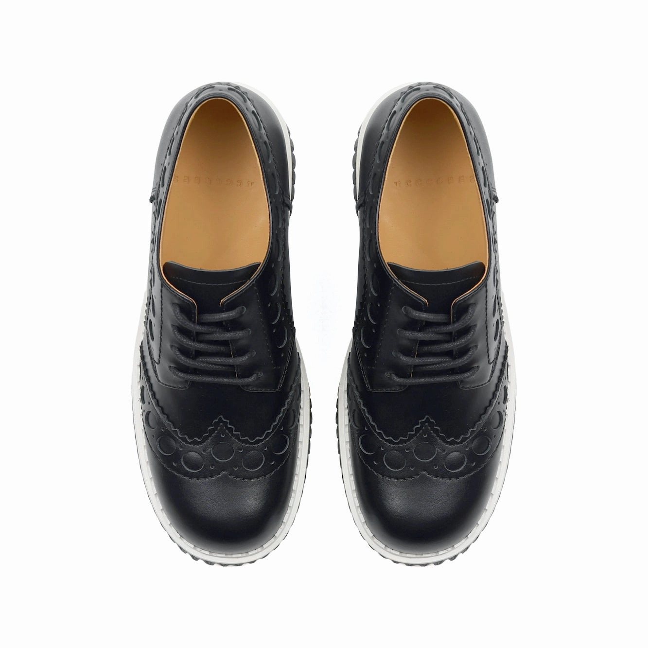 Different Types Brogues PLITA WIND BLACK