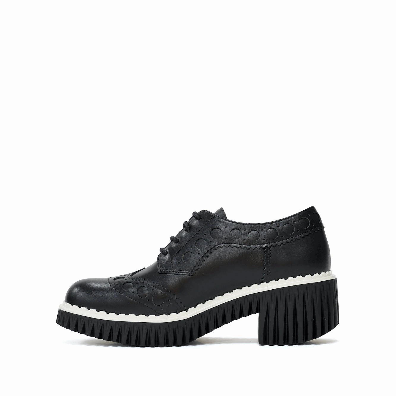 Best British Brogues PLITA WIND BLACK