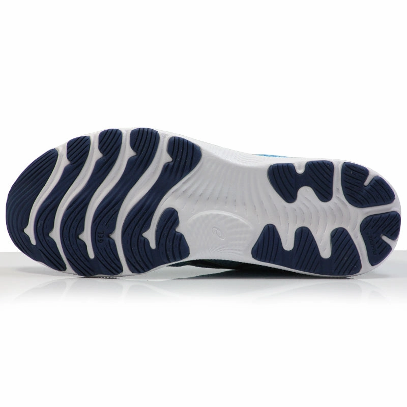 Good Trail Running Shoes Asics Gel Nimbus 24 Men's Running Shoe - Lake Drive/Hazard Green